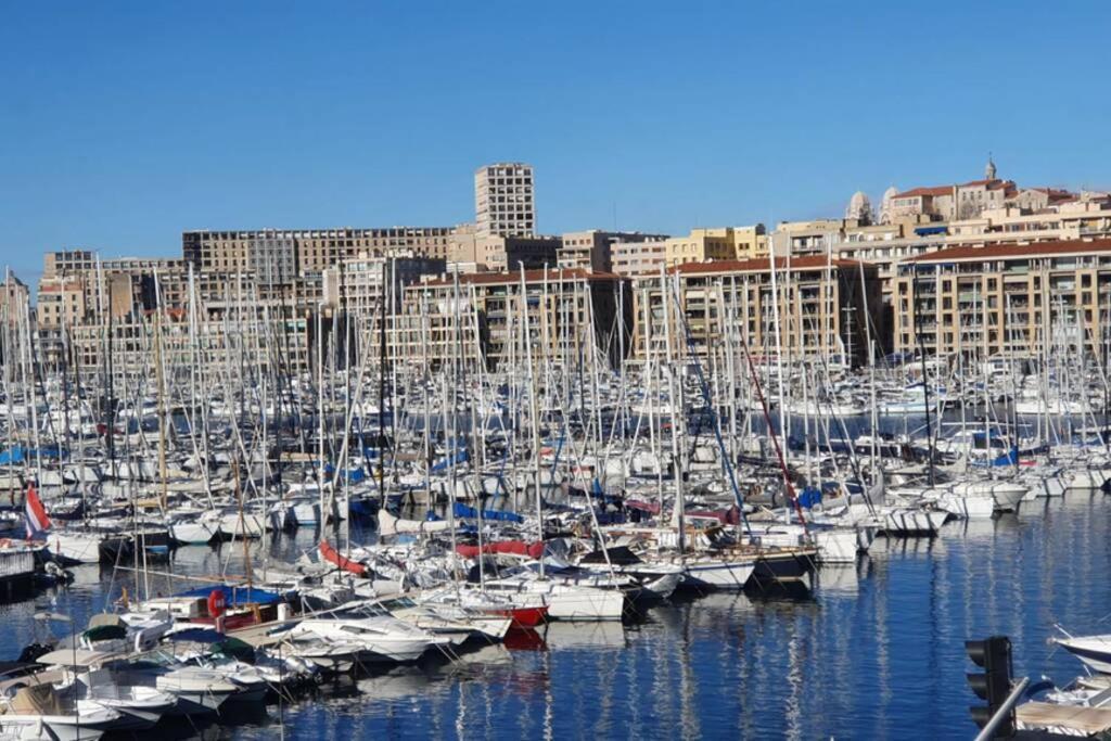 Grand Loft En Plein Coeur Du Vieux-Port Appartement Marseilles Buitenkant foto