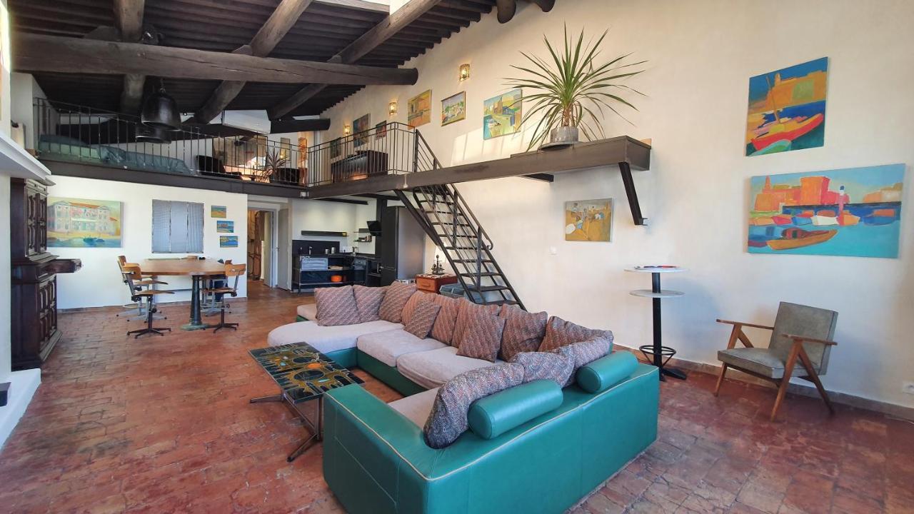 Grand Loft En Plein Coeur Du Vieux-Port Appartement Marseilles Buitenkant foto