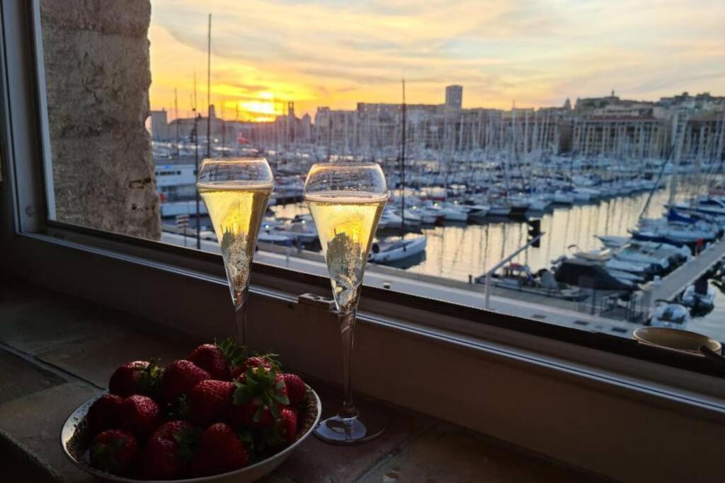 Grand Loft En Plein Coeur Du Vieux-Port Appartement Marseilles Buitenkant foto
