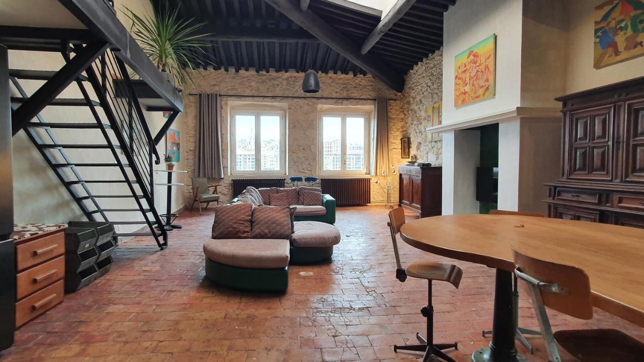 Grand Loft En Plein Coeur Du Vieux-Port Appartement Marseilles Buitenkant foto